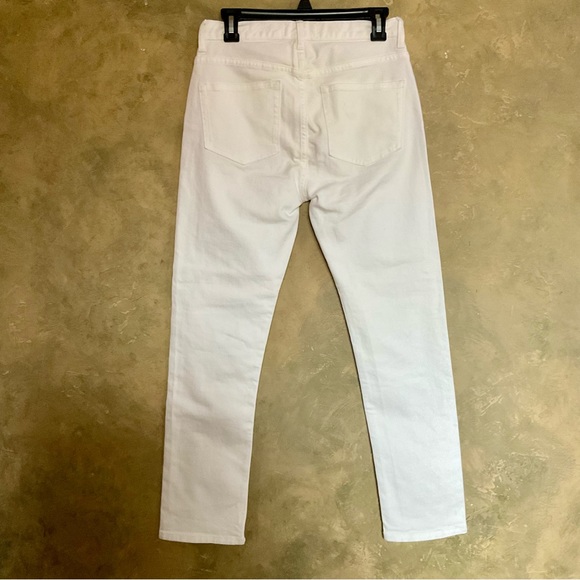 Everlane | High Rise Skinny Jeans | Bone Off-White Denim | 26 - Picture 5 of 5